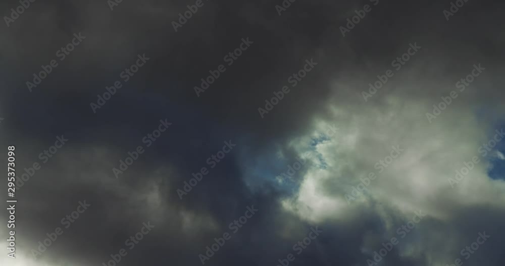 Time Lapse of Dark Clouds Passing Quickly Overhead Time Lapse of Dark Clouds Passing Quickly Overhead