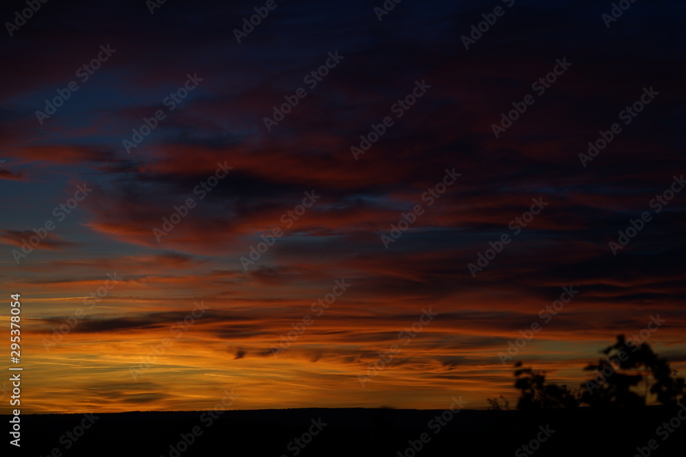 Fototapeta premium Sunset over Madeira