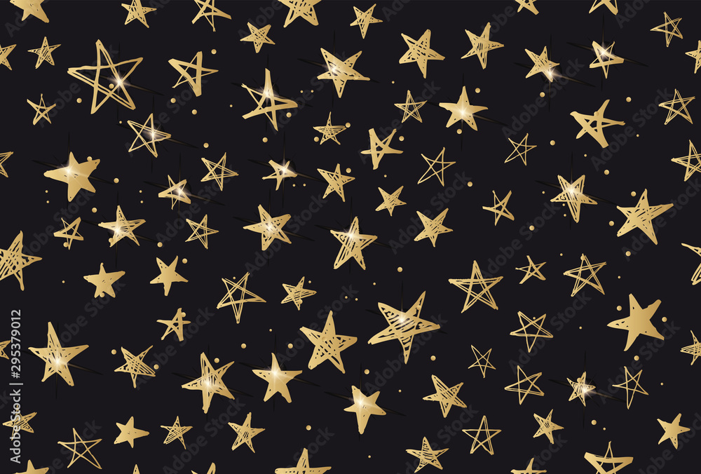 Stars set. Hand drawn doodle illustrations Stars set. Hand drawn doodle illustrations