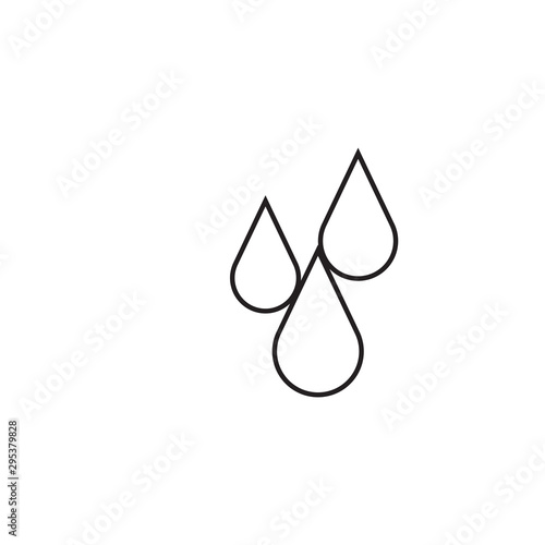 Cloud Weather Icon Black White Outline Fill