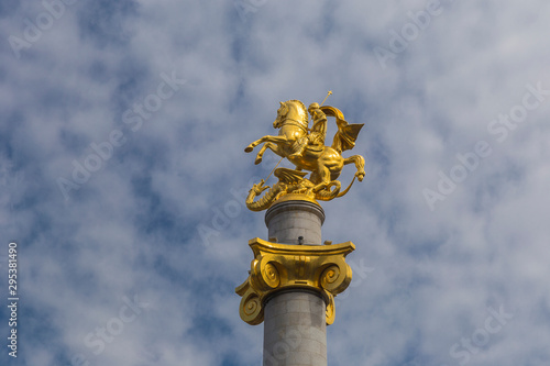 Freedom Monument on the cen...