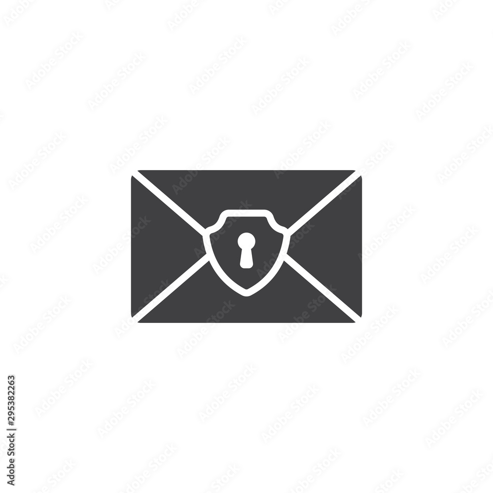 Email Icon Vector Black white Email Icon Vector Black white
