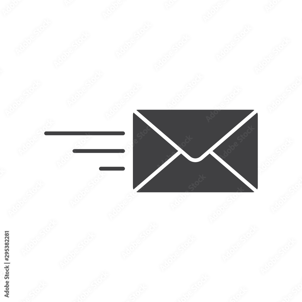 Email Icon Vector Black white Email Icon Vector Black white