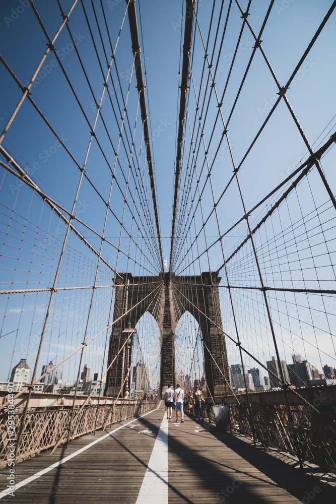 Fototapeta premium Wycieczka po brooklyńskim moście