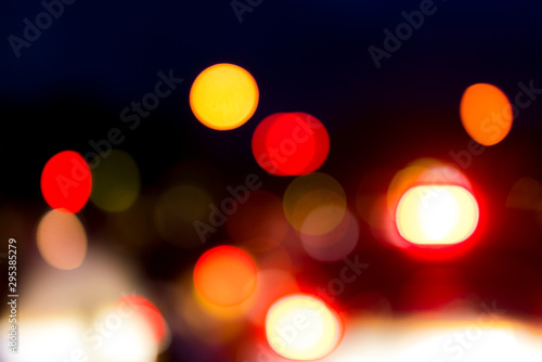 ABstract blur traffic light background