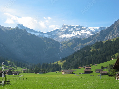 Berglandschaft in Adelboden - Berner Oberland - Schweiz