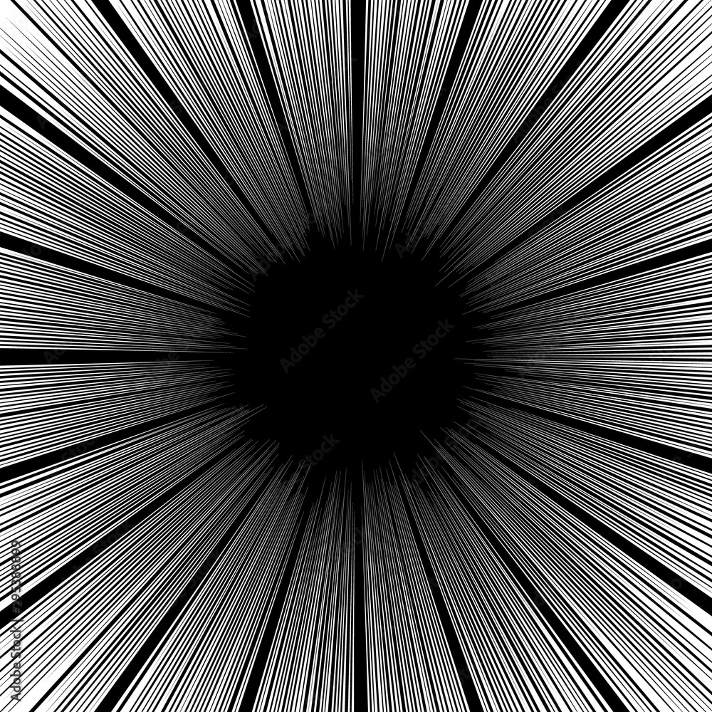 Obraz premium lines abstract design. star burst effect background.