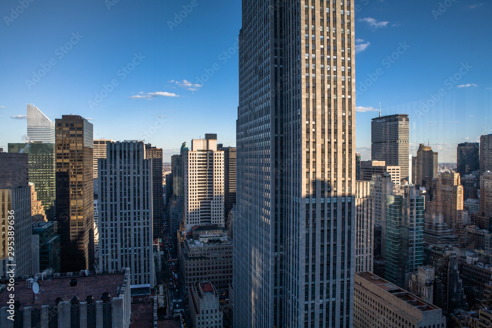 Obraz premium New York City Office Buildings, Mid-town