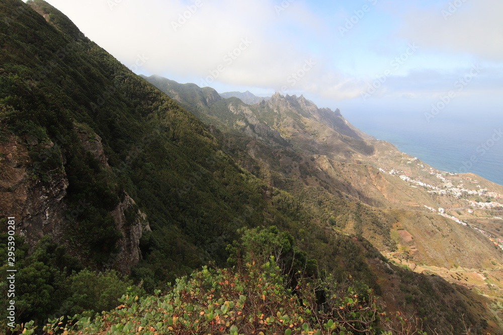 Naklejka premium Anaga y sus playas en Tenerife