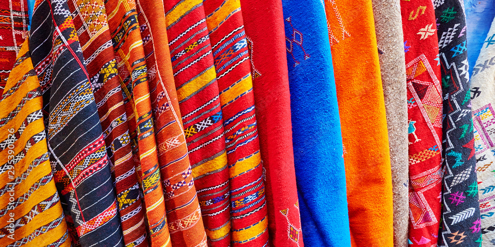 Traditional market in Chefchaouen, Morocco Traditional market in Chefchaouen, Morocco