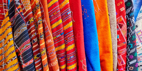 Traditional market in Chefchaouen, Morocco