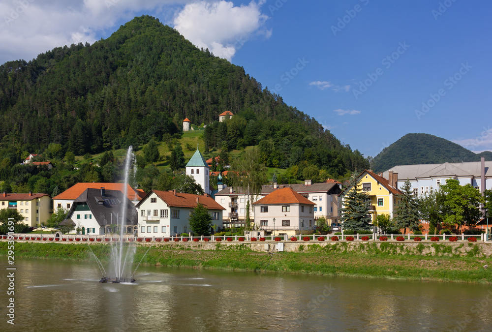 Fototapeta premium Town of Laško, Slovenia