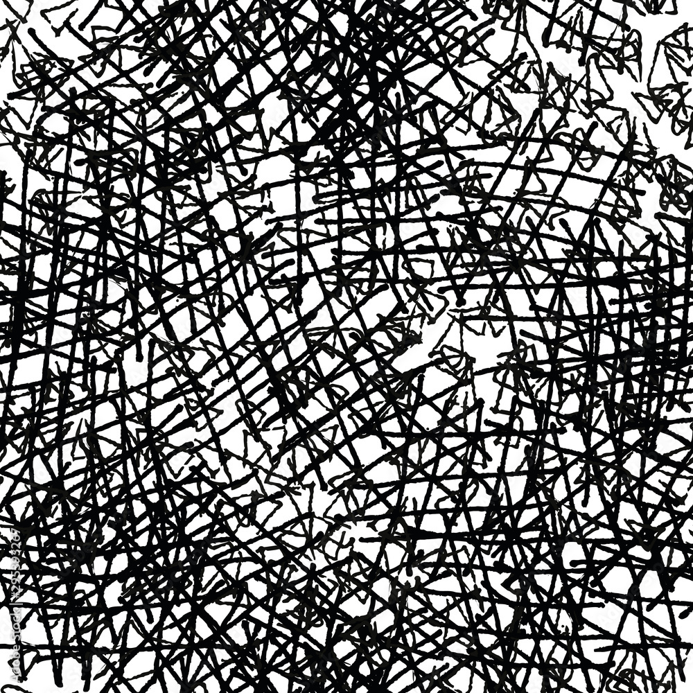 Obraz premium Grunge background monochrome seamless pattern