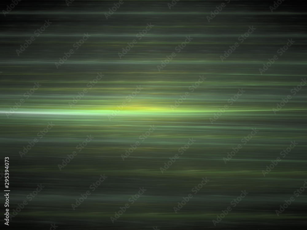 Abstract Design, Green Digital Illustration - Rays of Light, Parallel Lines with Alternating Colors, Minimal Background Graphic Resource, Bands of Color, Soft Gradients, Beams of colored light.