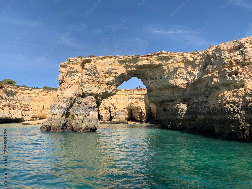 The arch in the sea