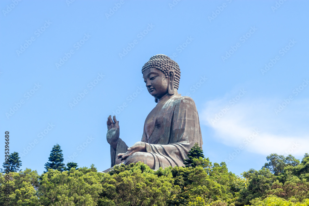 Fototapeta premium Hong Kong big Buddha on Lantau Island
