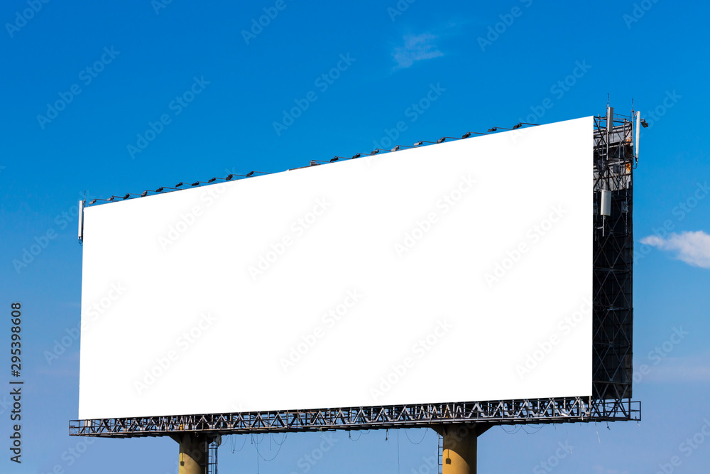 Obraz premium Blank billboard for new advertisement