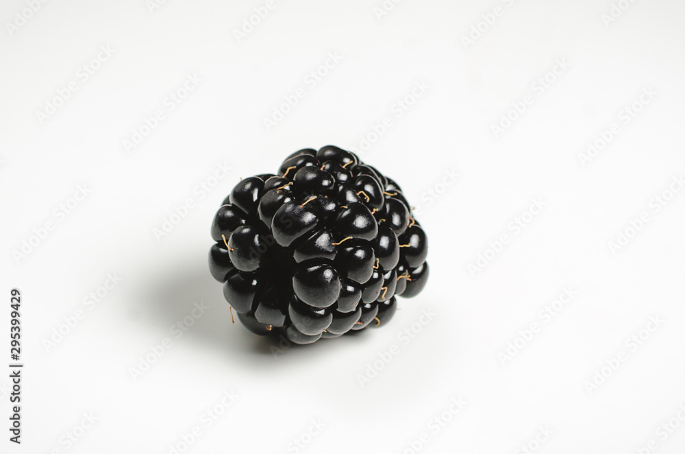 Tasty ripe juicy blackberry on white background Tasty ripe juicy blackberry on white background