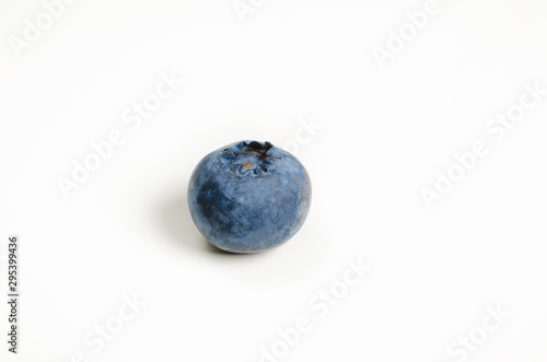 Blueberry isolated. Blueberry on white background. Bilberry. Clipping path.