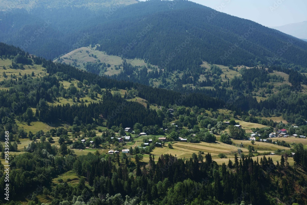 village in the mountains