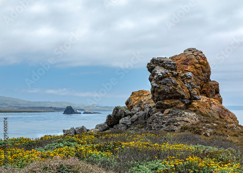 Rocks, Piedras Blancas Bay photo