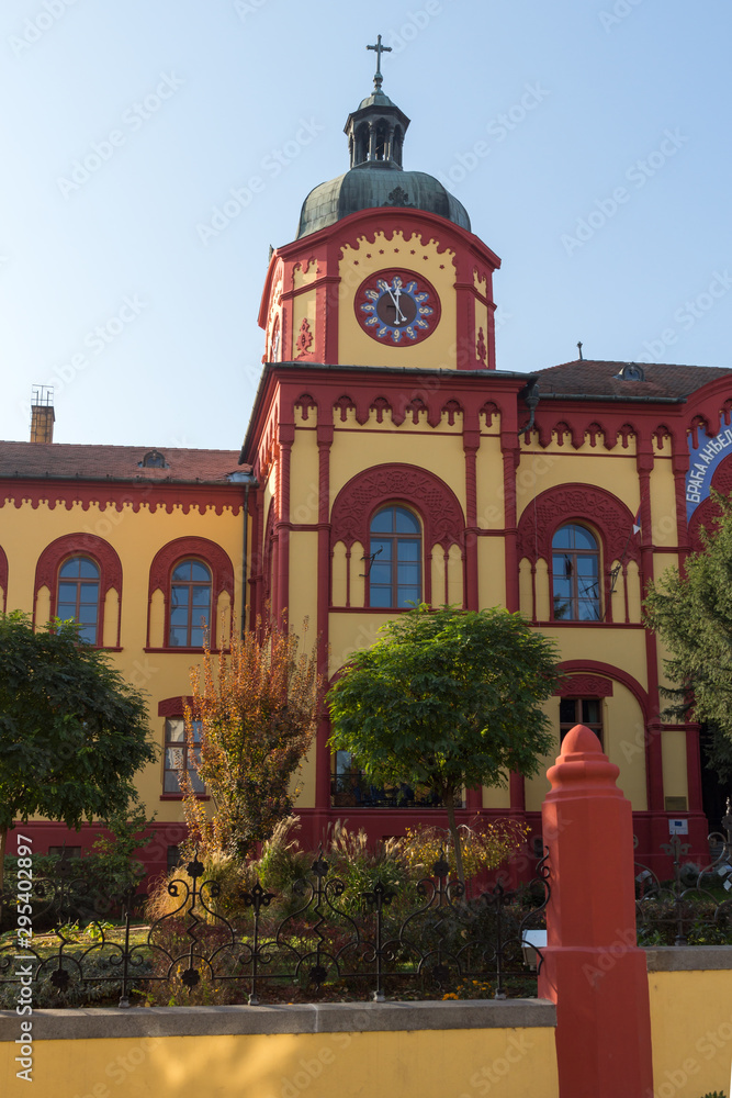Obraz premium Karlovacka High school in Srijemski Karlovci, Serbia