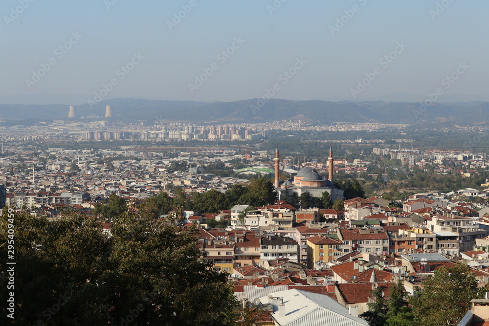 view of the city bursa