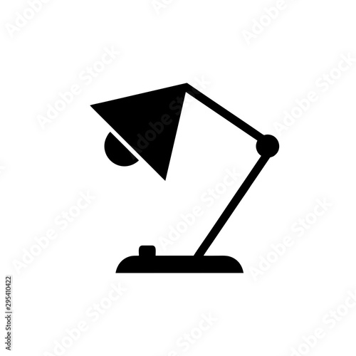 Desk lamp icon Vector