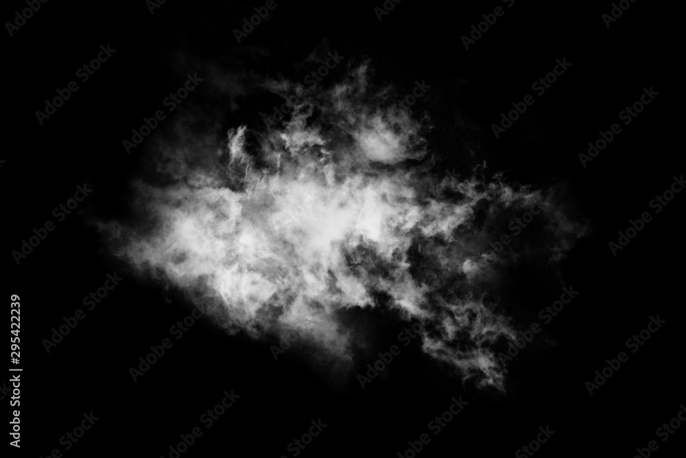 Textured Smoke,Abstract black,isolated on black background Textured Smoke,Abstract black,isolated on black background