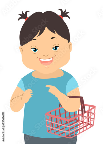 Kid Girl Down Syndrome Social Skills Training
