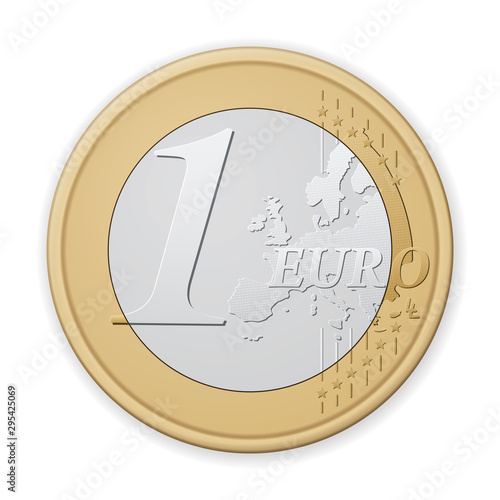 One euro coin