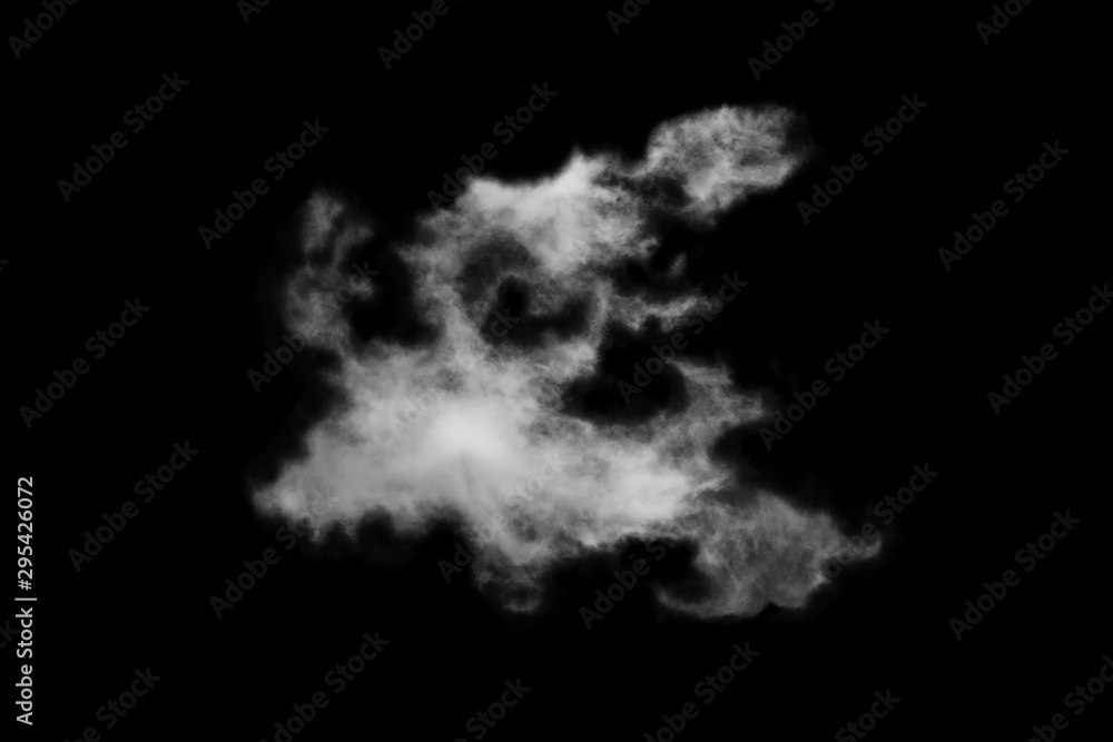 Textured cloud,Abstract black,isolated on black background Textured cloud,Abstract black,isolated on black background