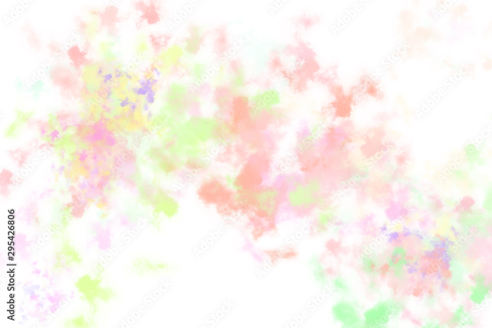 Abstract colorful pastel with gradient multicolor toned background, ideas graphic design for web or banner