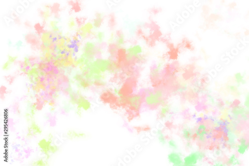 Fototapeta Naklejka Na Ścianę i Meble -  Abstract colorful pastel with gradient multicolor toned background, ideas graphic design for web or banner