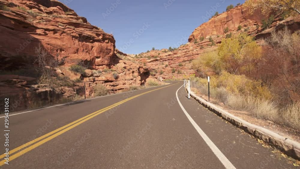 Utah Scenic Byway 12 Driving Template Escalente Canyon 06 Utah Scenic Byway 12 Driving Template Escalente Canyon 06