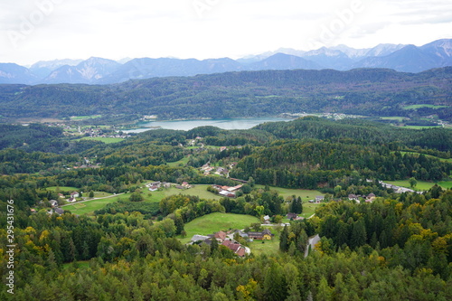 Blick über Kärnten vom Pyramidenkogel