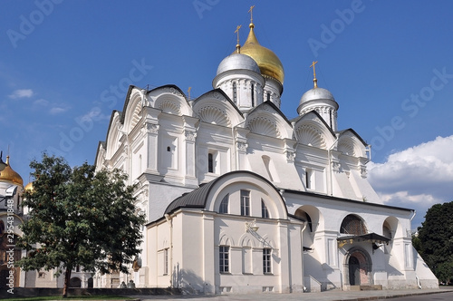 Moscow. Archangel Cathedral and Annunciation Cathedral of the Kremlin