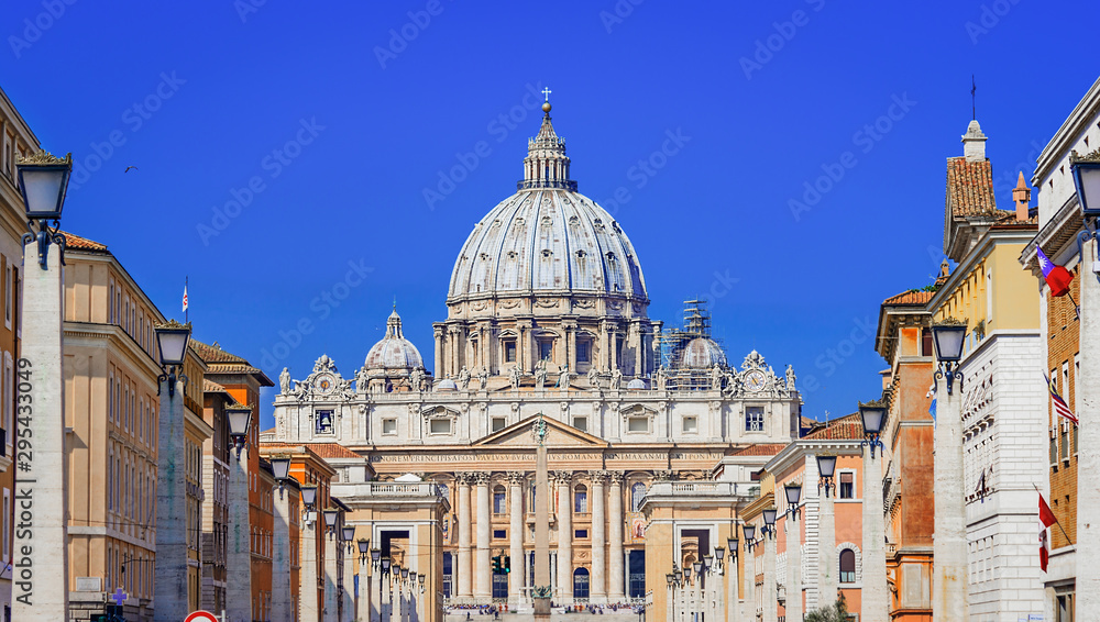 Saint Peter Basilica in Vatican, Rome,Italy
