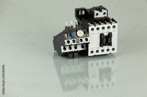 Photography Magnetic contact used for protect the systems.