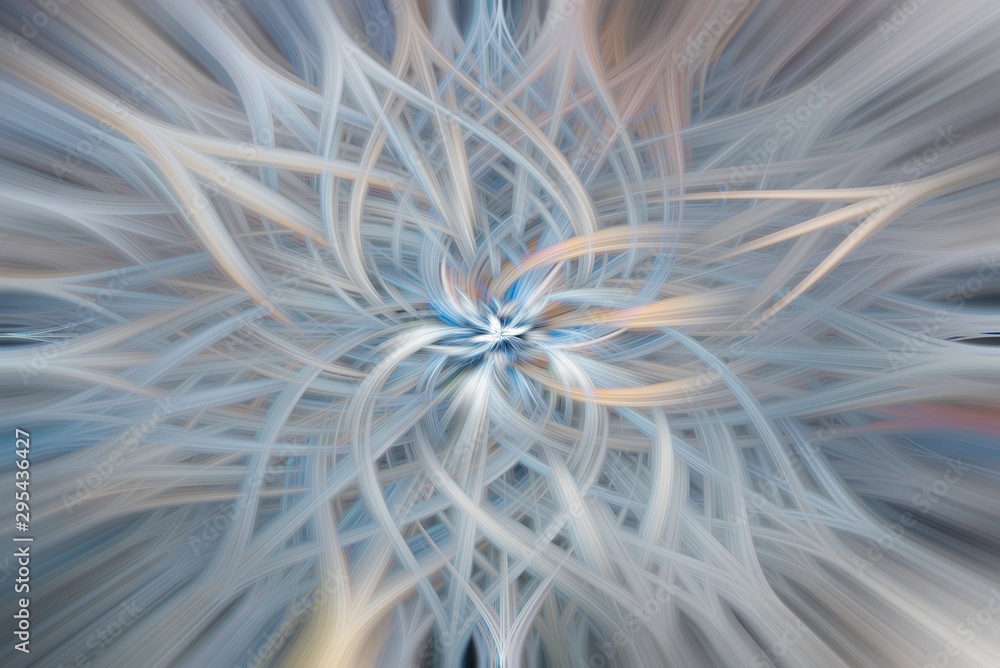 Obraz premium Abstract blue light background