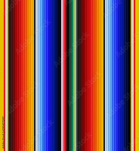 detail seamless background with mexican color. texture pattern for continuous replicate. mexican rug pattern. serape stripes vector
