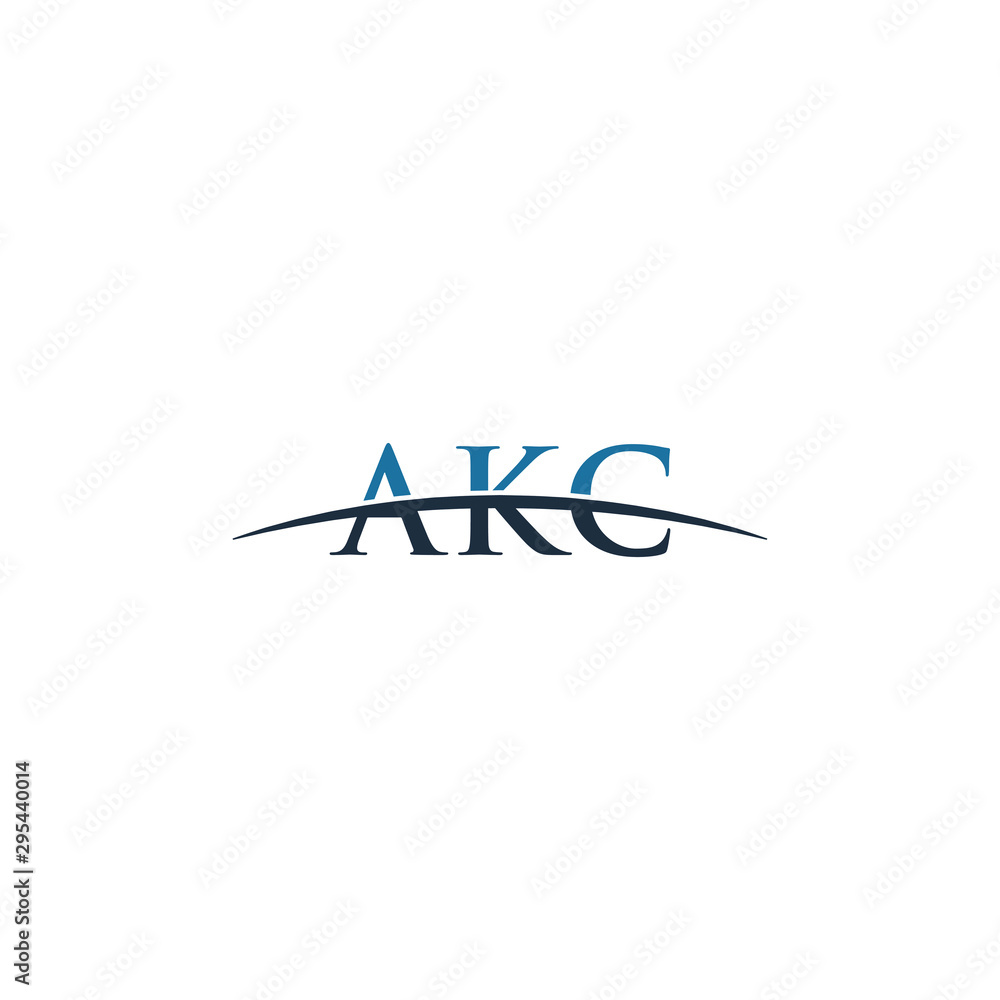 Initial letter BKC, overlapping movement swoosh horizon logo company design inspiration in red and dark blue color vector Initial letter BKC, overlapping movement swoosh horizon logo company design inspiration in red and dark blue color vector