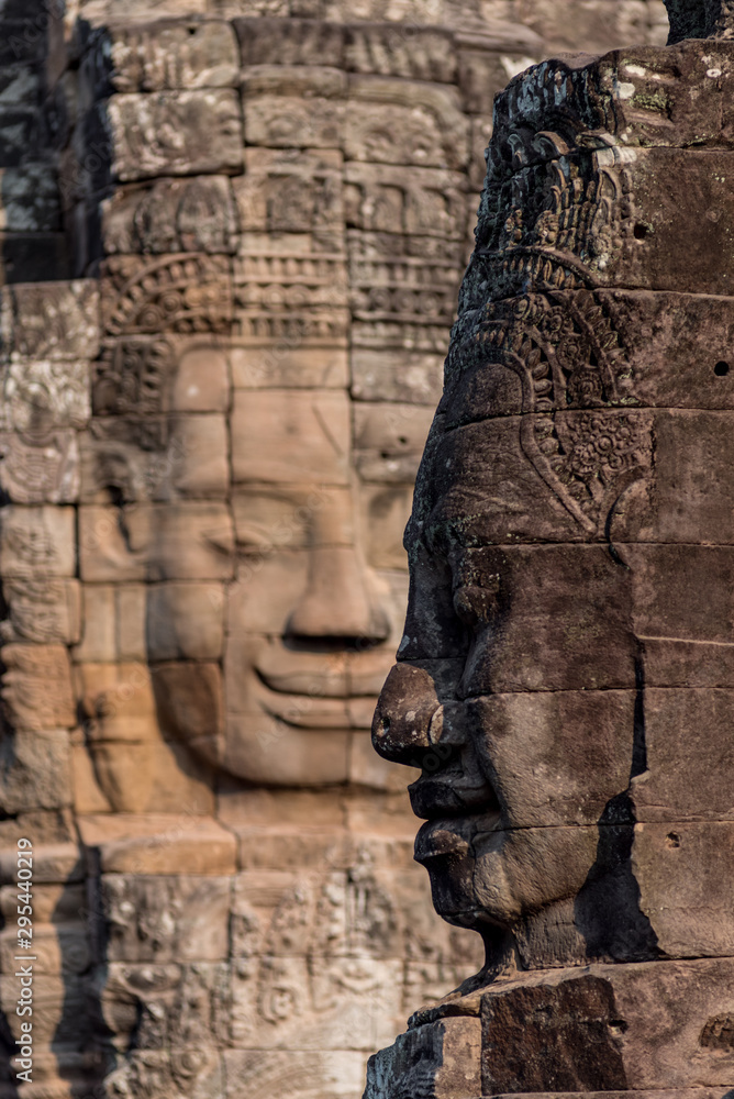The enigmatic smile of the Bayon, Siem Reap, Cambodia The enigmatic smile of the Bayon, Siem Reap, Cambodia