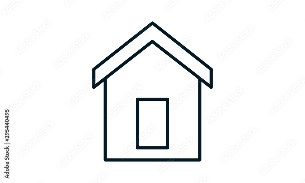 Home icon for location or home-based applications Home icon for location or home-based applications
