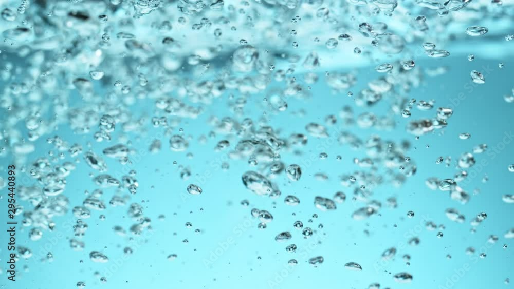 Super Slow Motion Shot of Bubbles in Water at 1000fps. Shooted with High Speed Cinema Camera at 4K. Super Slow Motion Shot of Bubbles in Water at 1000fps. Shooted with High Speed Cinema Camera at 4K.