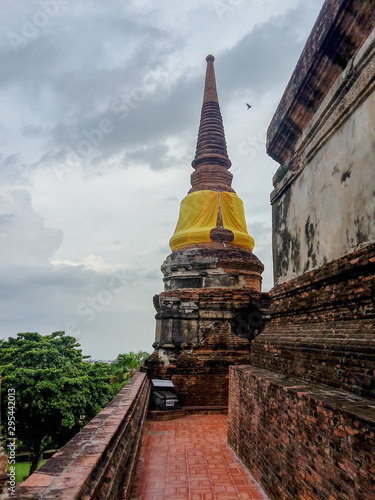beautiful pagoda in Ayutthaya Thailand