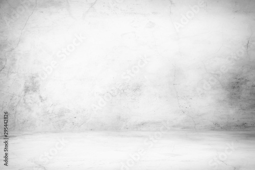 Abstract Concrete Room Background Using for Product Presentation Backdrop.