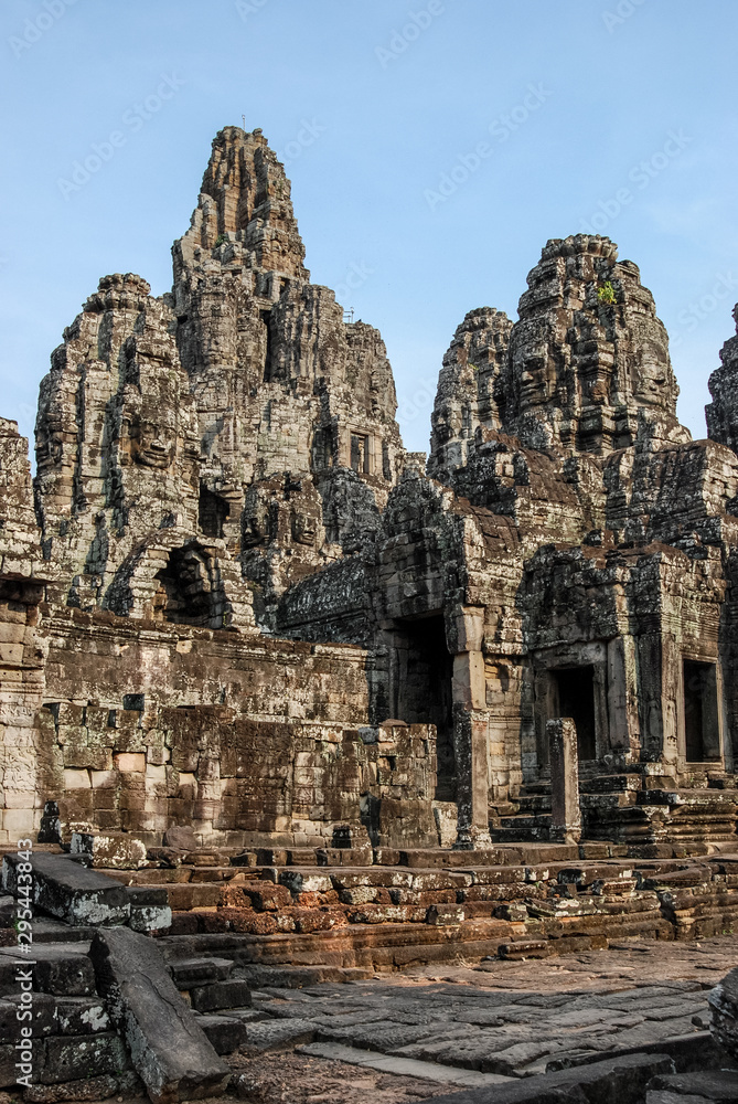 Wonderful temple of the Bayon, Siem Reap, Cambodia Wonderful temple of the Bayon, Siem Reap, Cambodia