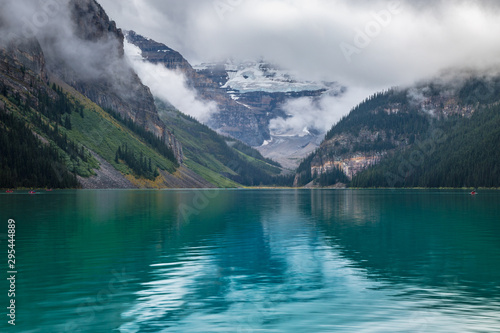 Misty Mountains of Lake Louise © Andy Konieczny