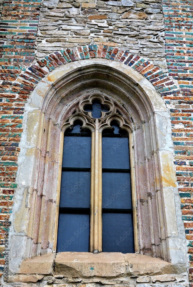 an old medieval window
